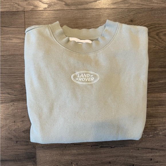 PacSun x Land Rover Light Green Crewneck Sweatshirt. Women’s Size Medium. - Picture 1 of 7